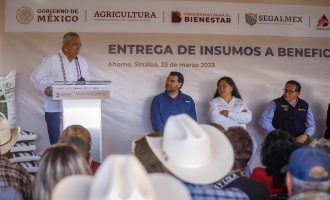 Encabeza Gobernador Rocha arranque estatal de la entrega de insumos del Programa de Fertilizantes para el Bienestar
