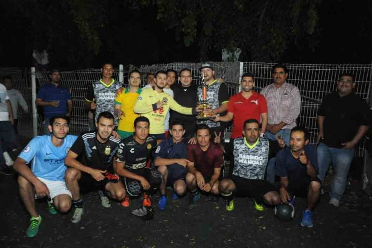 BARRIDO MANUAL CAMPEON DEL MINISOCCER STASAC