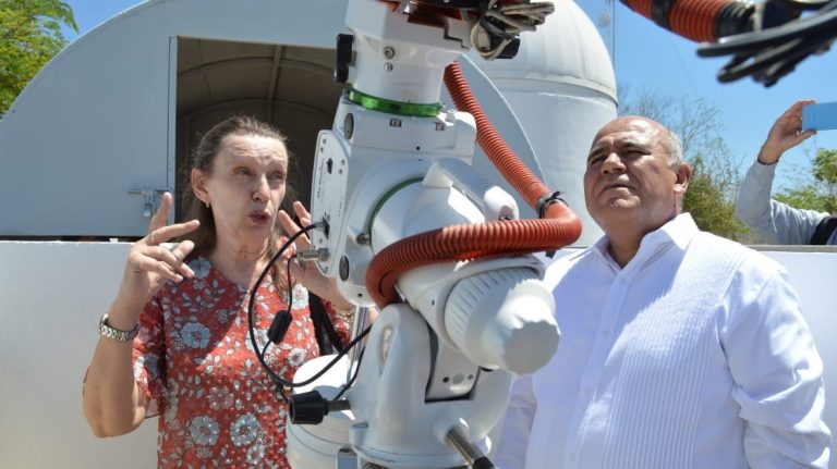Nuevo telescopio en el Observatorio (3)