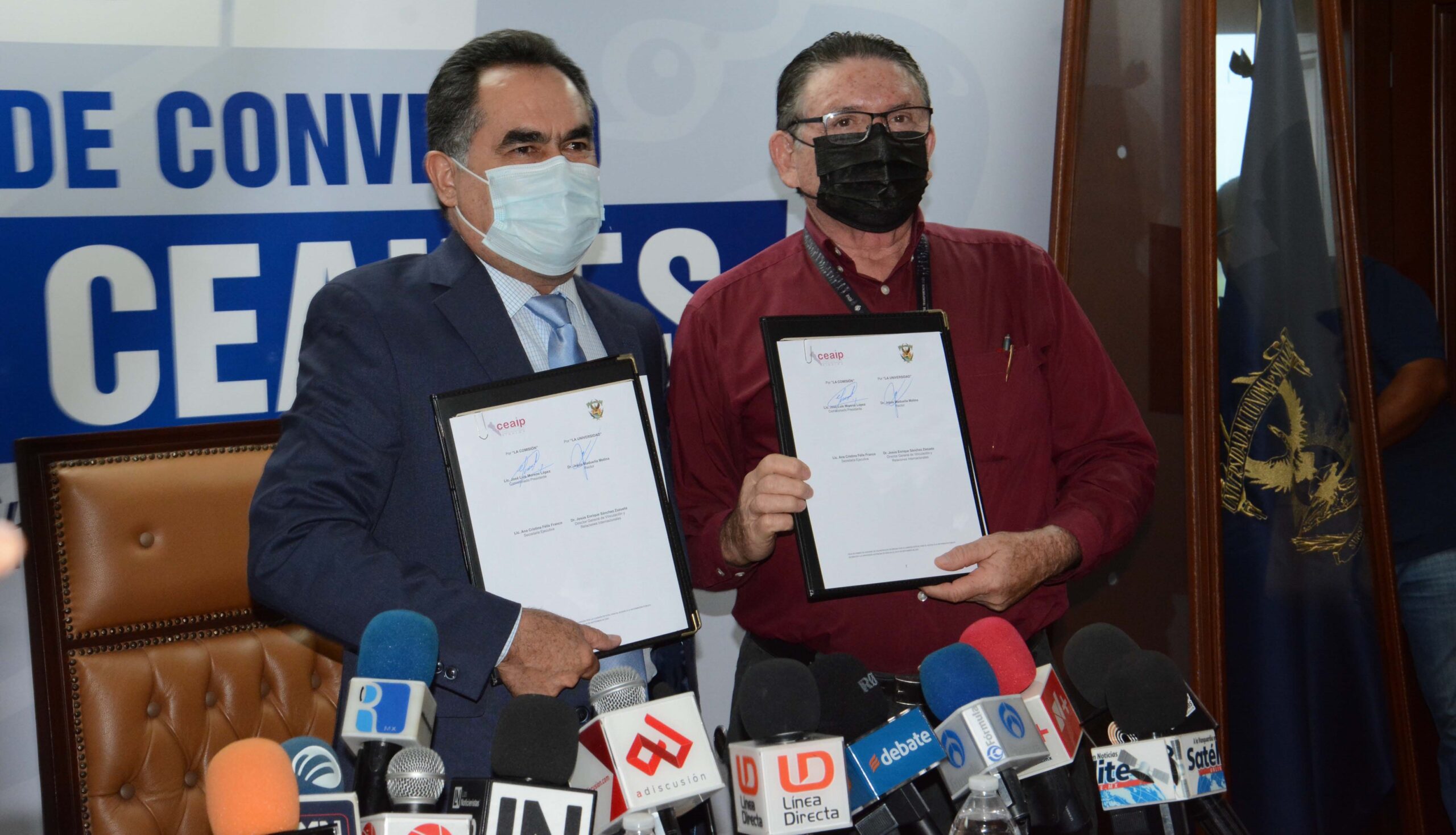 Firma de convenio UAS-CEAIP (3)