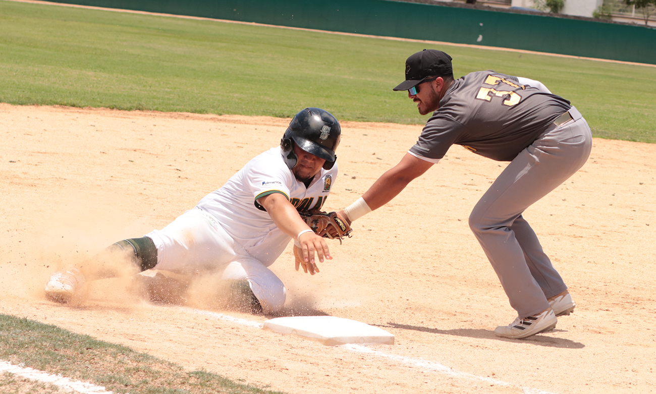 Nolan Pérez es out en tercera